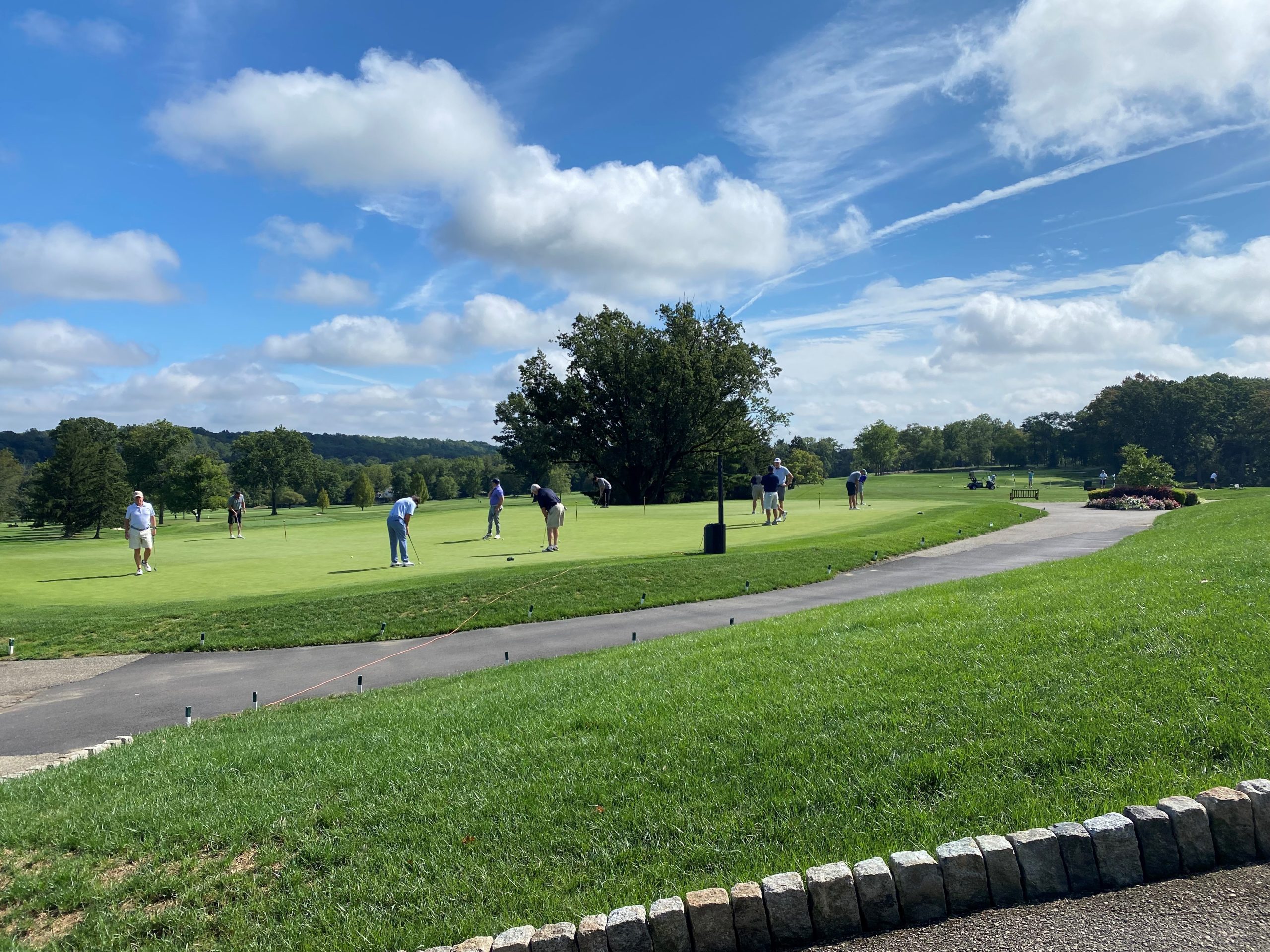 Golf putter club practice